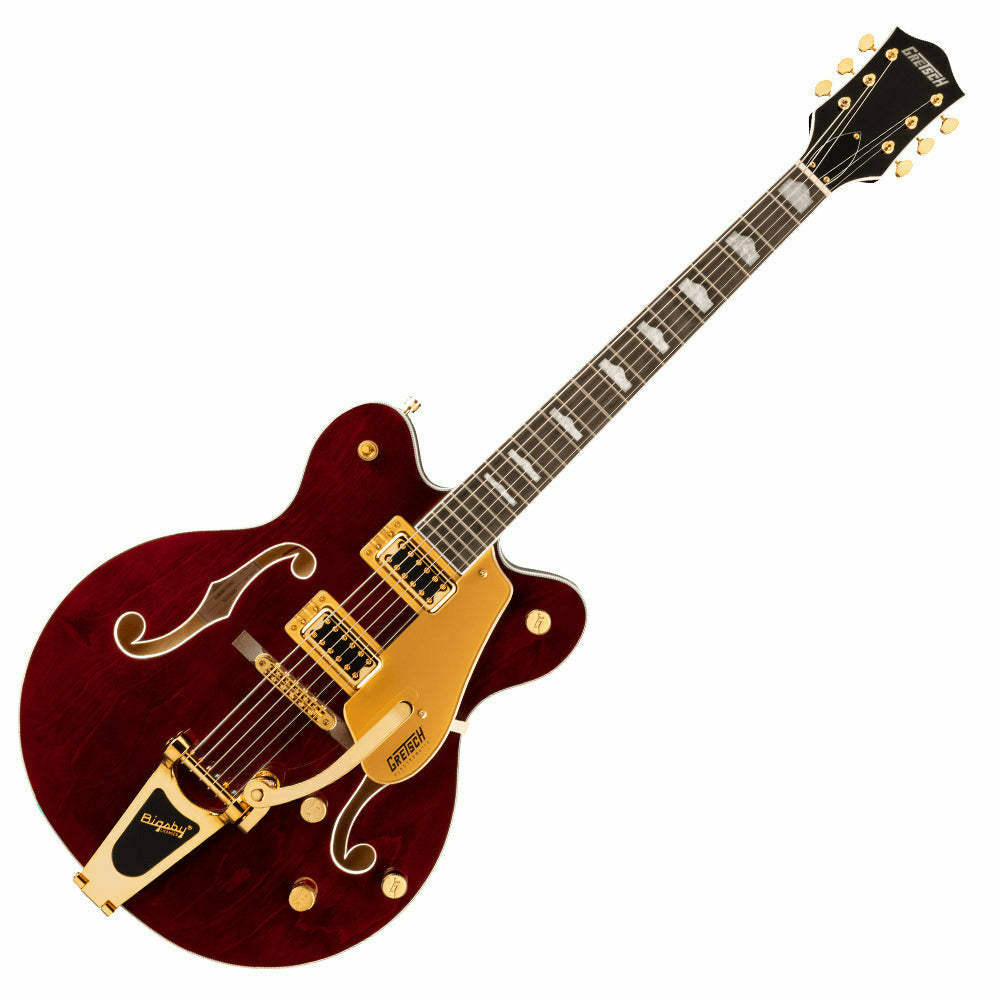 Gretsch G5422TG Electromatic Classic Hollow Body Double-Cut with Bigsby and Gold Hardware - Laurel Fingerboard - Walnut Stain
