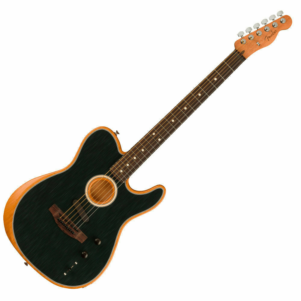 Fender Acoustasonic Player Telecaster - Rosewood Fingerboard - Brushed Black