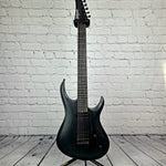 Balaguer Diablo Select 7 String Baritone 27" Electric Guitar Rustic Black