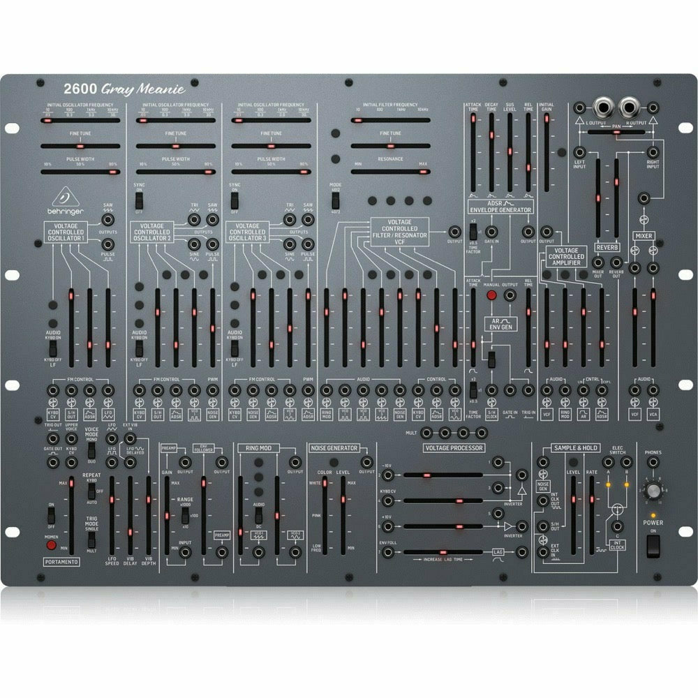 Behringer 2600 GRAY MEANIE Analog Synth 8RU