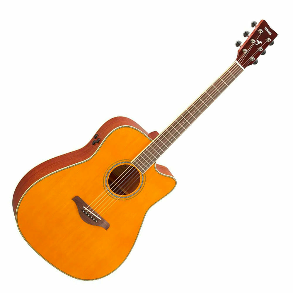 Yamaha FGC-TA TransAcoustic Electric Guitar - Vintage Tint
